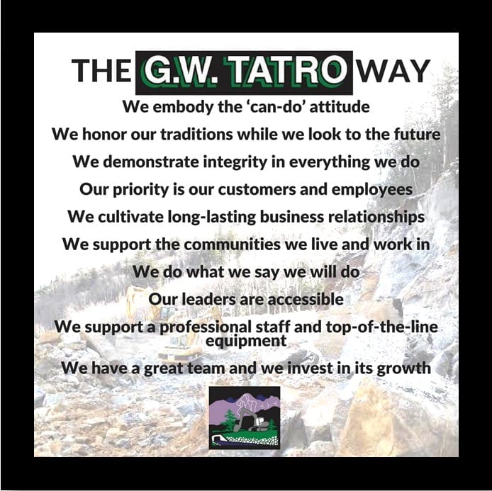 G.W. Tatro » About Us » G.W. Tatro