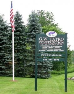 G.W. Tatro » Contact Us » G.W. Tatro