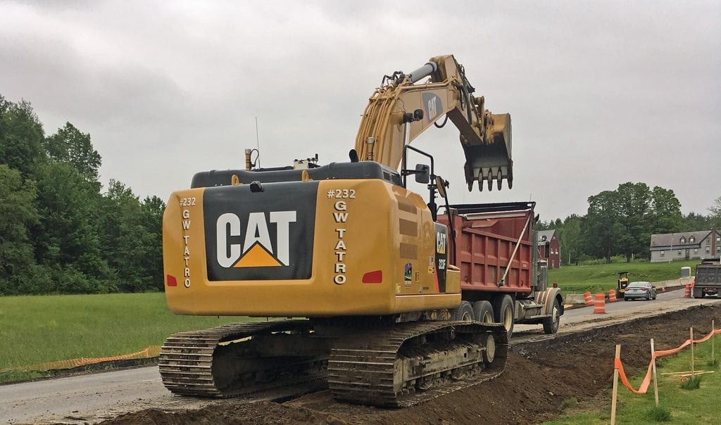 G.W. Tatro » 2016 CAT 323F » G.W. Tatro